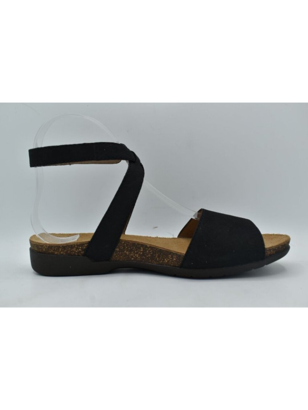 Dansko Womens EU Size 40 Rafferty Black Milled Nubuck Ankle Strap Sandals Shoes - Picture 6 of 14